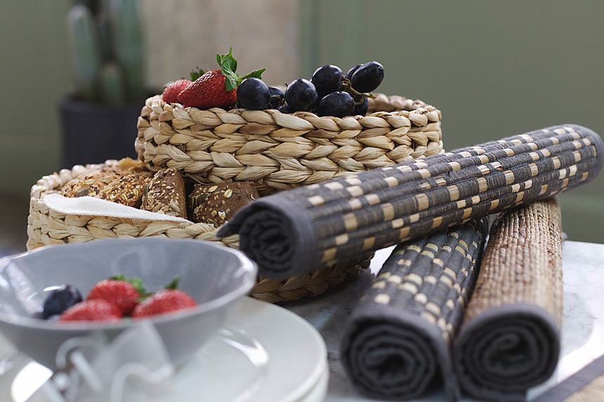 estilisme fotografia producte IKEA KRYDDAD COLLECTION Maria Marcet Espacio Sauvage Barcelona cistelles vimet artesanals